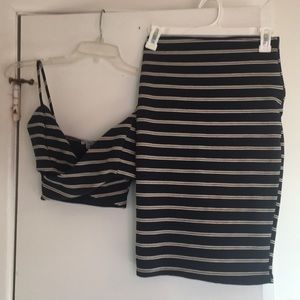 2 piece skirt set